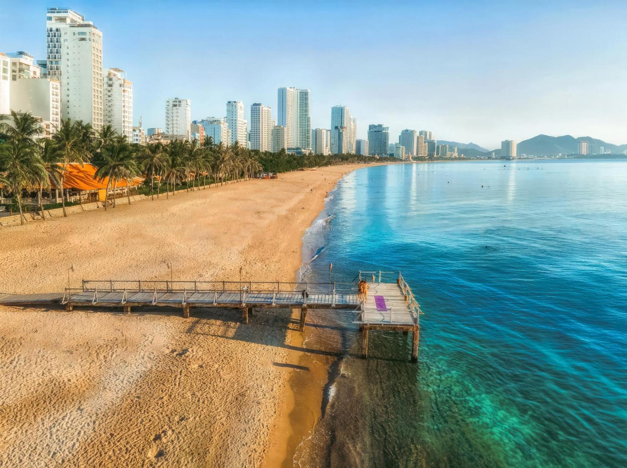 Jk.Boutique Oceanfront Panorama Residence На Транг Екстериор снимка